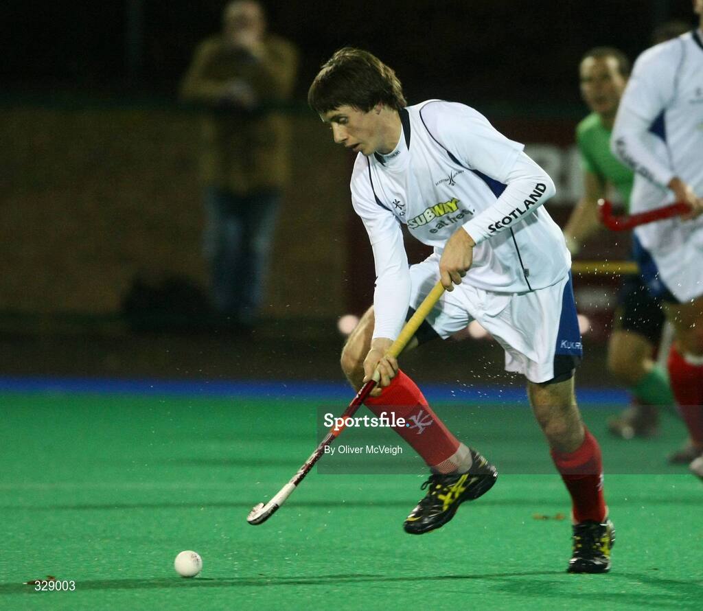 22 November 2008; Chris Nelson, Scotland. Men's International, Ireland v Scotland, Banbridge Hockey Club, Banbridge, Co. Down. Picture credit: Oliver McVeigh / SPORTSFILE