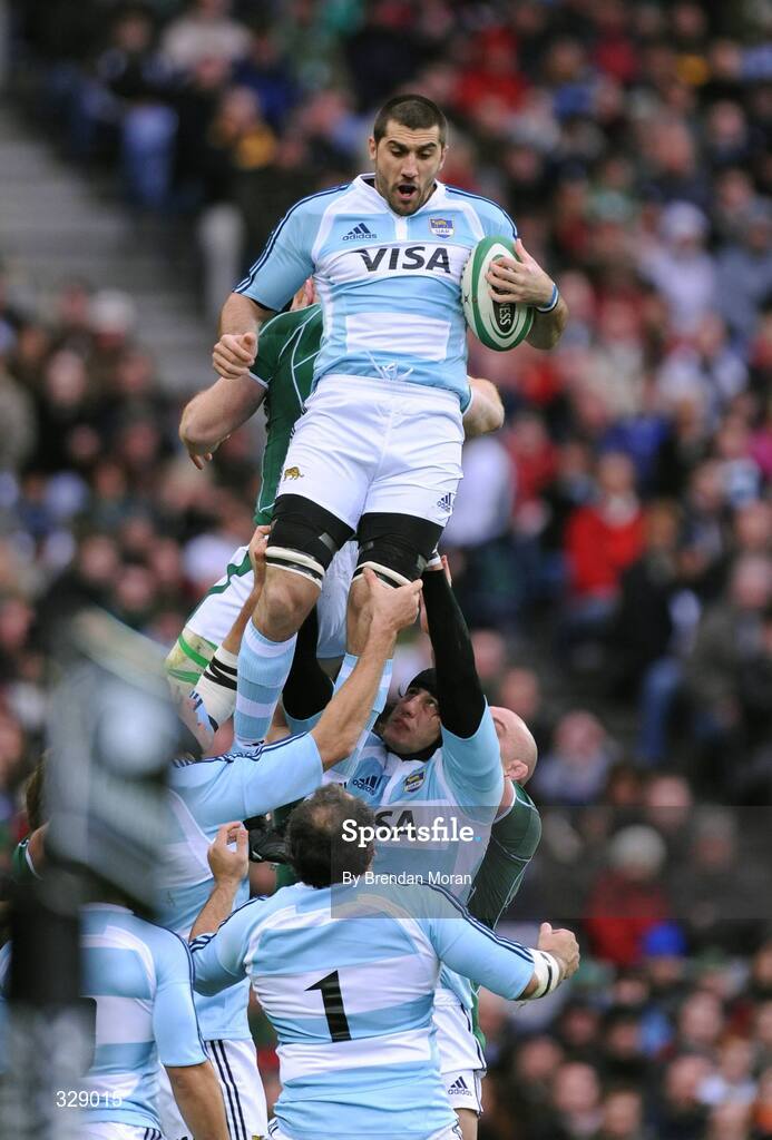 22 November 2008; Juan Martin Fernandez Lobbe, Argentina. Guinness Autumn Internationals, Ireland v Argentina, Croke Park, Dublin. Picture credit: Brendan Moran / SPORTSFILE