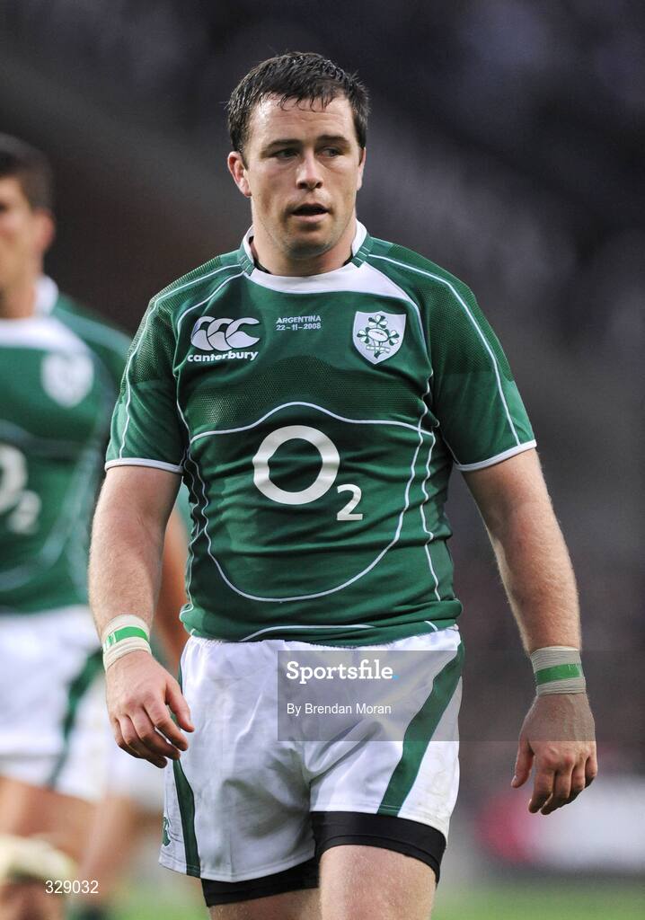 22 November 2008; Marcus Horan, Ireland. Guinness Autumn Internationals, Ireland v Argentina, Croke Park, Dublin. Picture credit: Brendan Moran / SPORTSFILE