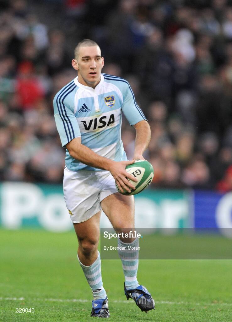 22 November 2008; Santiago Fernandez, Argentina. Guinness Autumn Internationals, Ireland v Argentina, Croke Park, Dublin. Picture credit: Brendan Moran / SPORTSFILE
