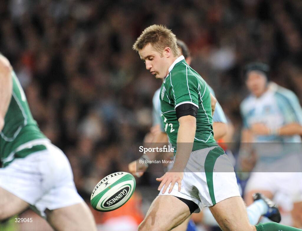 22 November 2008; Luke Fitzgerald, Ireland. Guinness Autumn Internationals, Ireland v Argentina, Croke Park, Dublin. Picture credit: Brendan Moran / SPORTSFILE