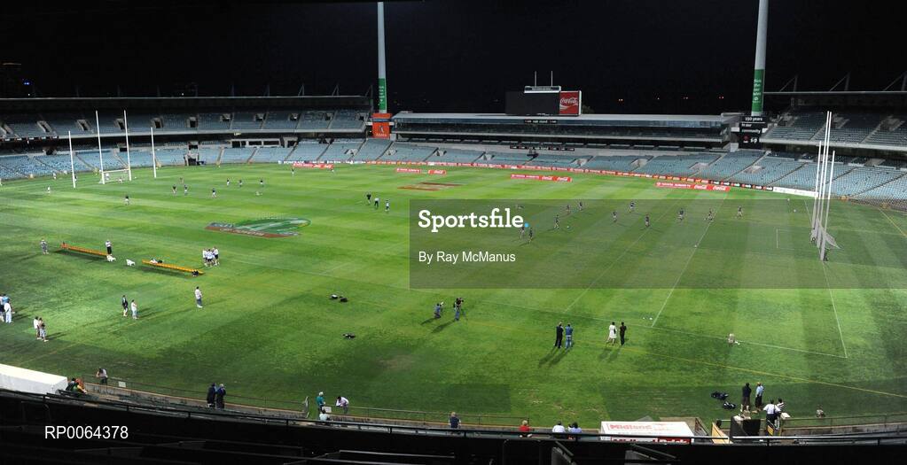 23 October 2008; A general view of the Subiaco Oval during Ireland International Rules squad training. 2008 International Rules tour, Perth, Australia. Picture credit: Ray McManus / SPORTSFILE
