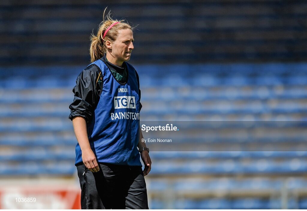 3 August 2015; Meath manager Jenny Rispin before the game. TG4 Ladies Football All-Ireland Senior Championship, Qualifier Round 2, Cork v Meath. Semple Stadium, Thurles, Co. Tipperary. Picture credit: Eoin Noonan / SPORTSFILE
