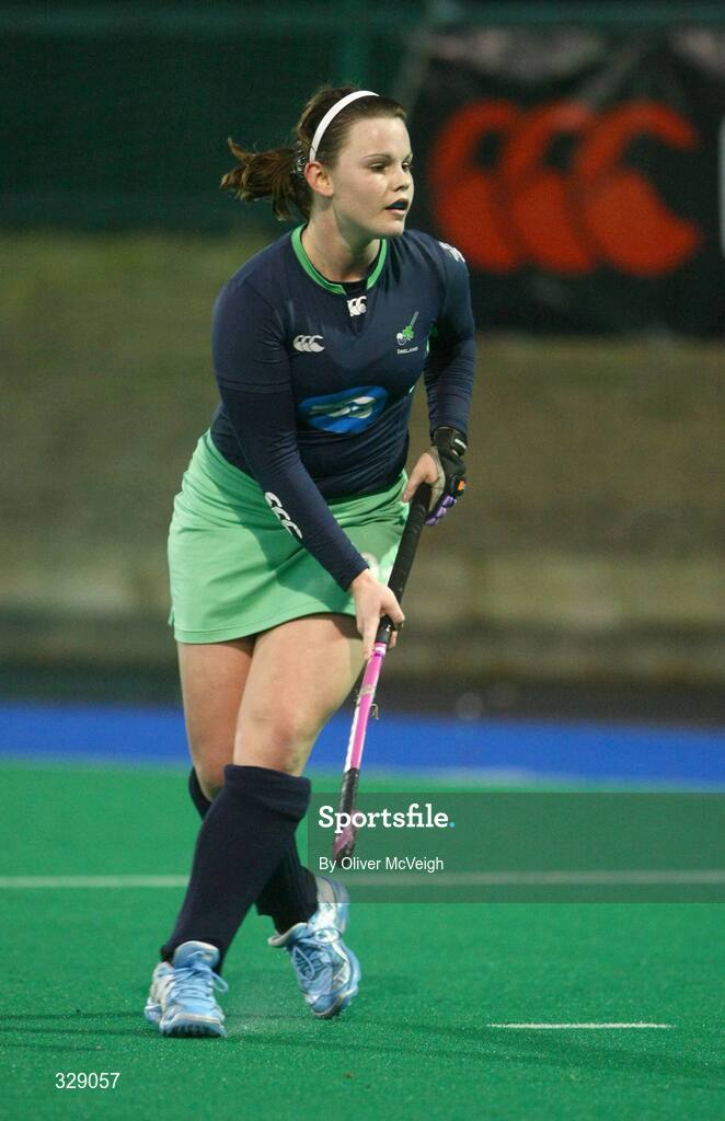 22 November 2008; Lizzie Colvin, Ireland. Women's International, Ireland v Scotland, Banbridge Hockey Club, Banbridge, Co. Down. Picture credit: Oliver McVeigh / SPORTSFILE