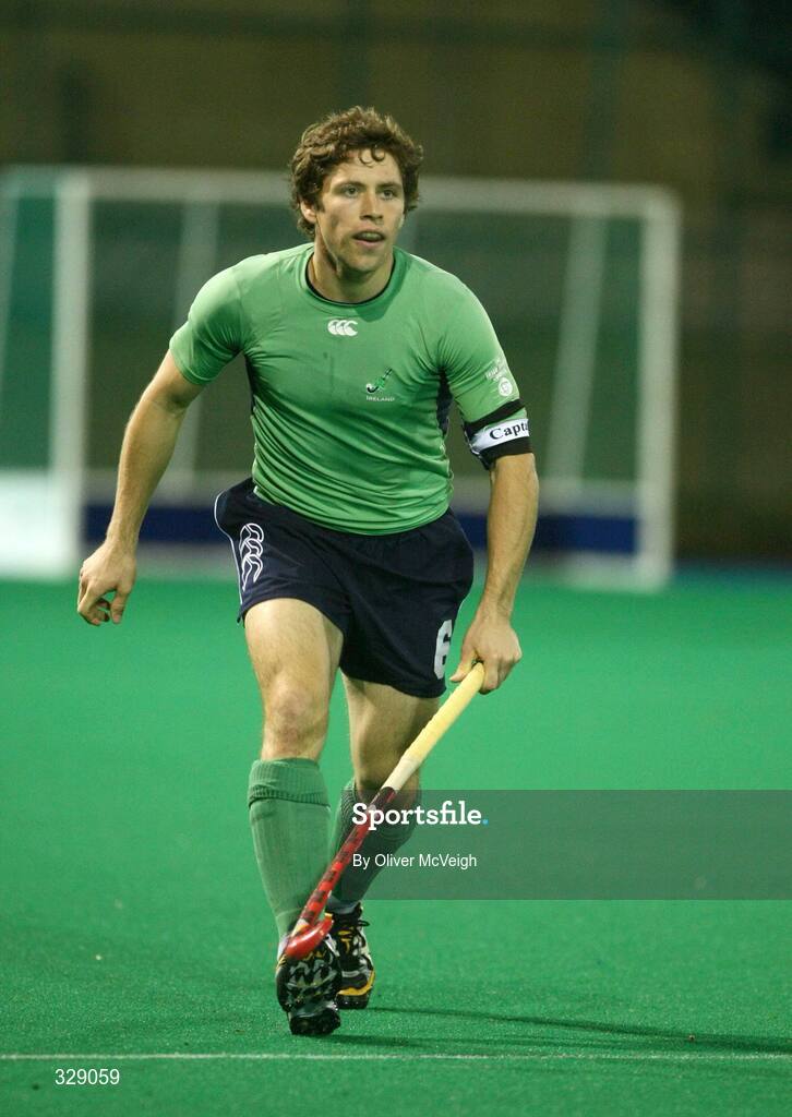 22 November 2008; Ronan Gormley, Ireland. Men's International, Ireland v Scotland, Banbridge Hockey Club, Banbridge, Co. Down. Picture credit: Oliver McVeigh / SPORTSFILE