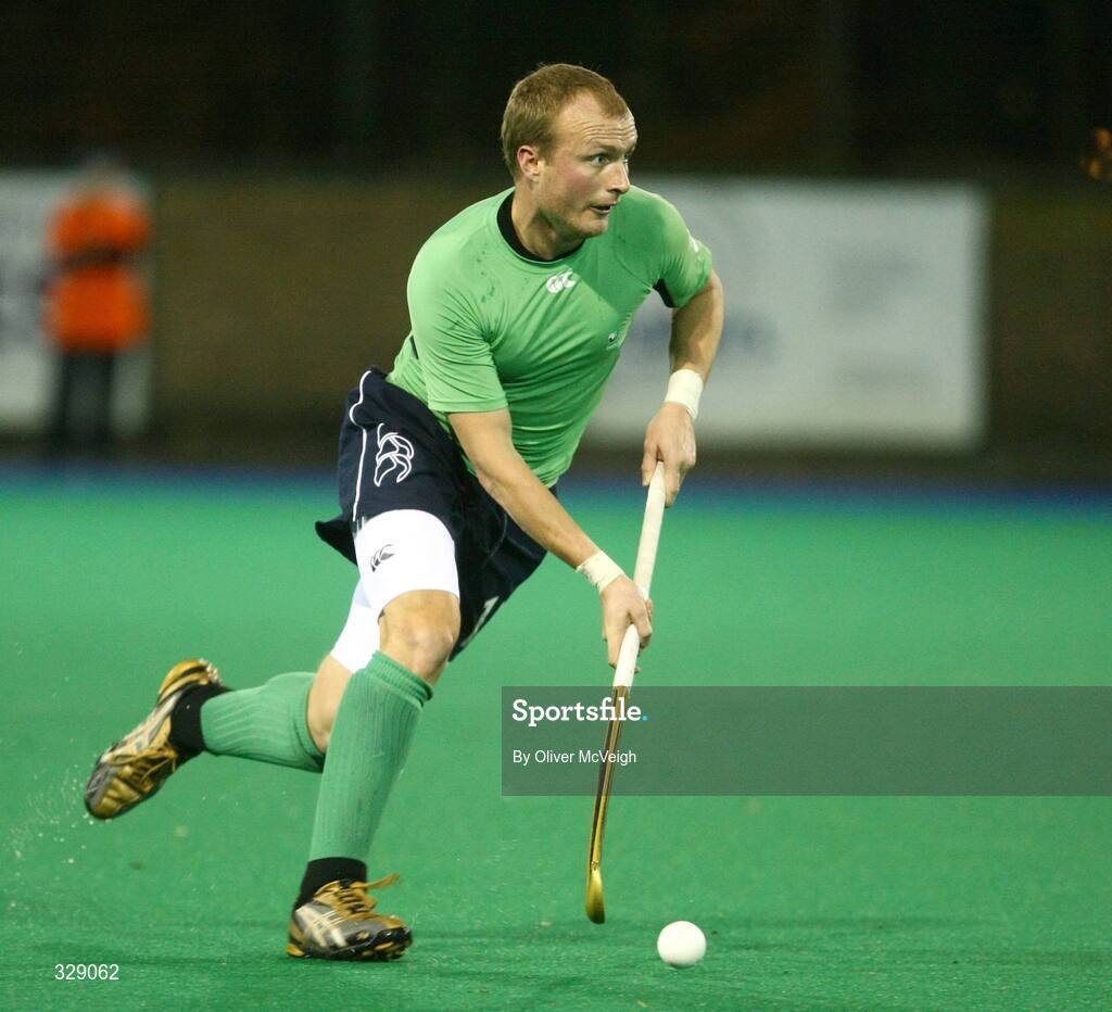 22 November 2008; Graham Shaw, Ireland. Men's International, Ireland v Scotland, Banbridge Hockey Club, Banbridge, Co. Down. Picture credit: Oliver McVeigh / SPORTSFILE