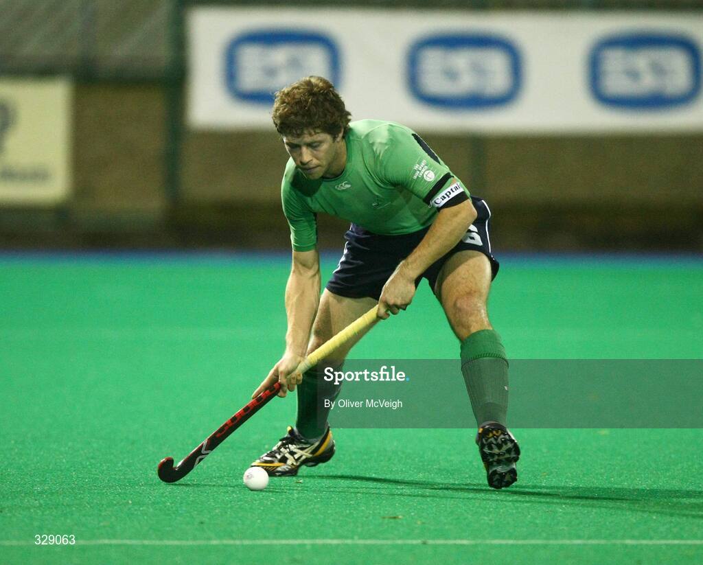 22 November 2008; Ronan Gormley, Ireland. Men's International, Ireland v Scotland, Banbridge Hockey Club, Banbridge, Co. Down. Picture credit: Oliver McVeigh / SPORTSFILE