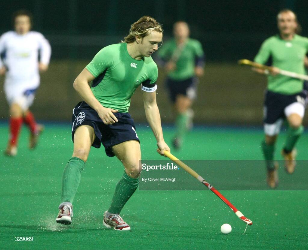 22 November 2008; Mitch Darling, Ireland. Men's International, Ireland v Scotland, Banbridge Hockey Club, Banbridge, Co. Down. Picture credit: Oliver McVeigh / SPORTSFILE