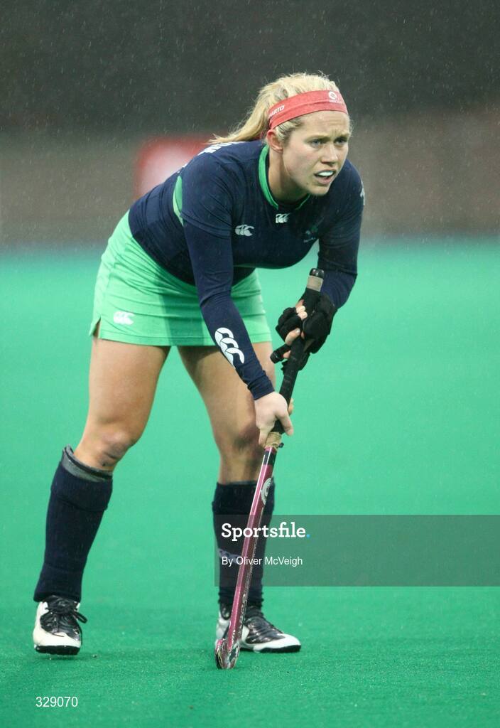 22 November 2008; Jenny McDonough, Ireland. Women's International, Ireland v Scotland, Banbridge Hockey Club, Banbridge, Co. Down. Picture credit: Oliver McVeigh / SPORTSFILE