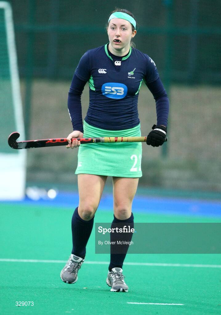 22 November 2008; Lisa Jacob, Ireland. Women's International, Ireland v Scotland, Banbridge Hockey Club, Banbridge, Co. Down. Picture credit: Oliver McVeigh / SPORTSFILE
