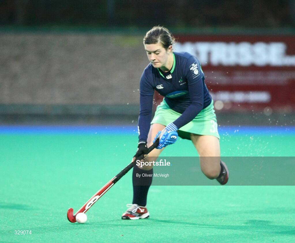 22 November 2008; Michelle Harvey, Ireland. Women's International, Ireland v Scotland, Banbridge Hockey Club, Banbridge, Co. Down. Picture credit: Oliver McVeigh / SPORTSFILE