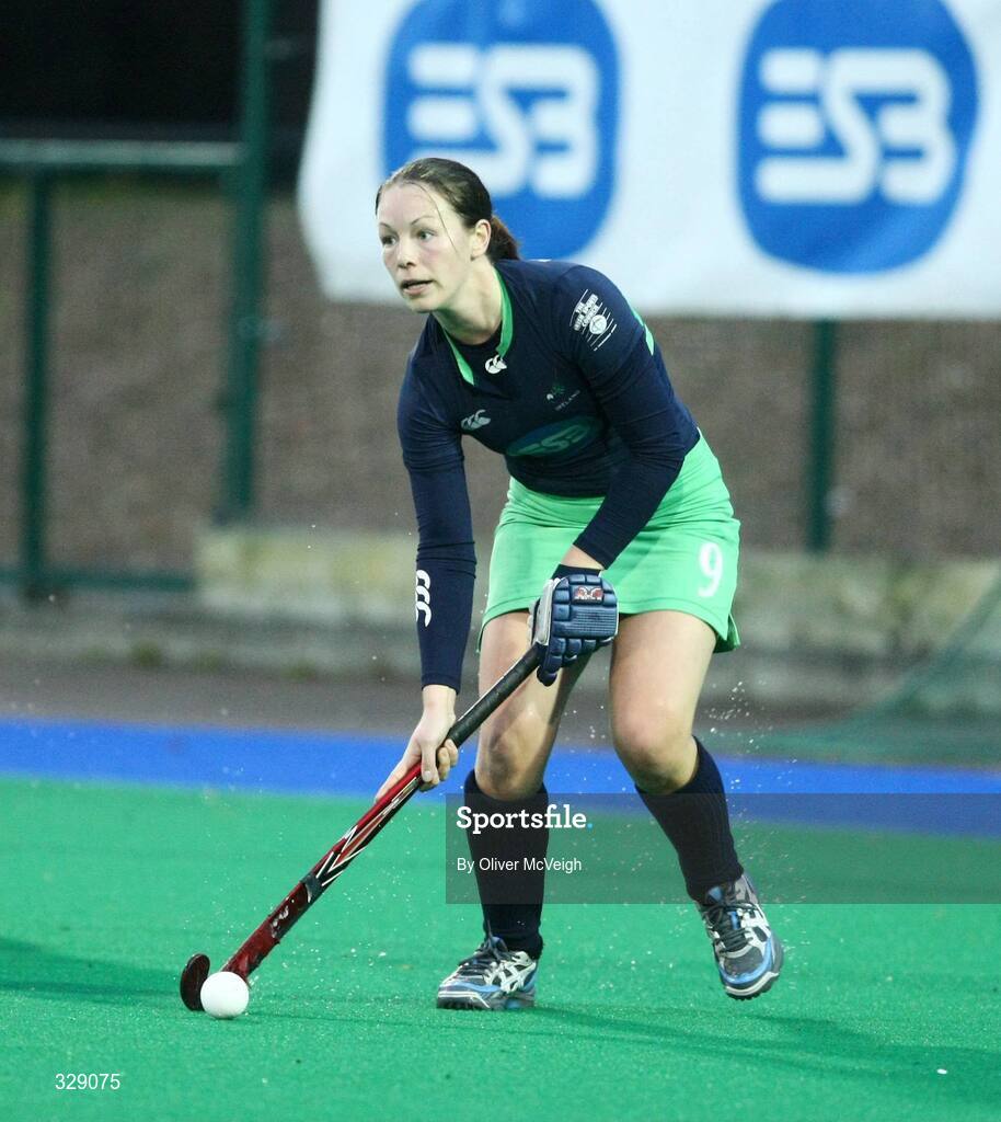 22 November 2008; Bridget McKeever, Ireland. Women's International, Ireland v Scotland, Banbridge Hockey Club, Banbridge, Co. Down. Picture credit: Oliver McVeigh / SPORTSFILE