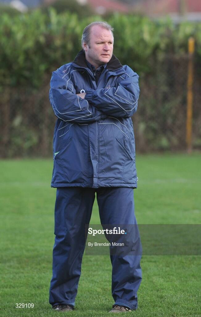 23 November 2008; Teddy McCarthy, Cork selector. Match to celebrate 150th Anniversary of St Colman's College, St Colman's XV v Cork Selection XV, Fitzgerald Park, Fermoy, Co. Cork. Picture credit: Brendan Moran / SPORTSFILE