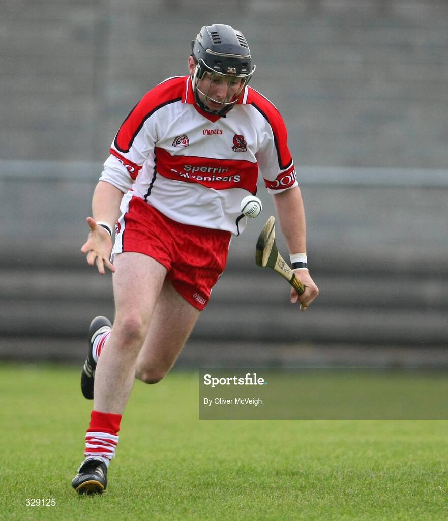30 July 2008; Paddy McCloskey, Derry. Ulster U21 Hurling Championship, Derry v Down. Ballycran, Co. Down. Picture credit: Oliver McVeigh / SPORTSFILE