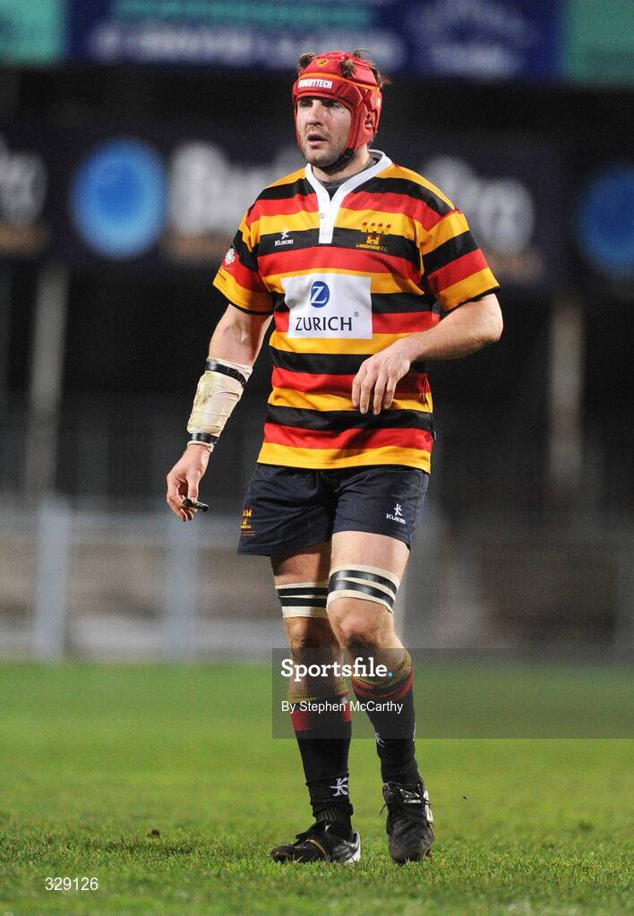 21 November 2008; Aidan McCullen, Lansdowne. Leinster Senior League Cup Final, Clontarf v Lansdowne, Donnybrook Stadium, Dublin. Picture credit: Stephen McCarthy / SPORTSFILE