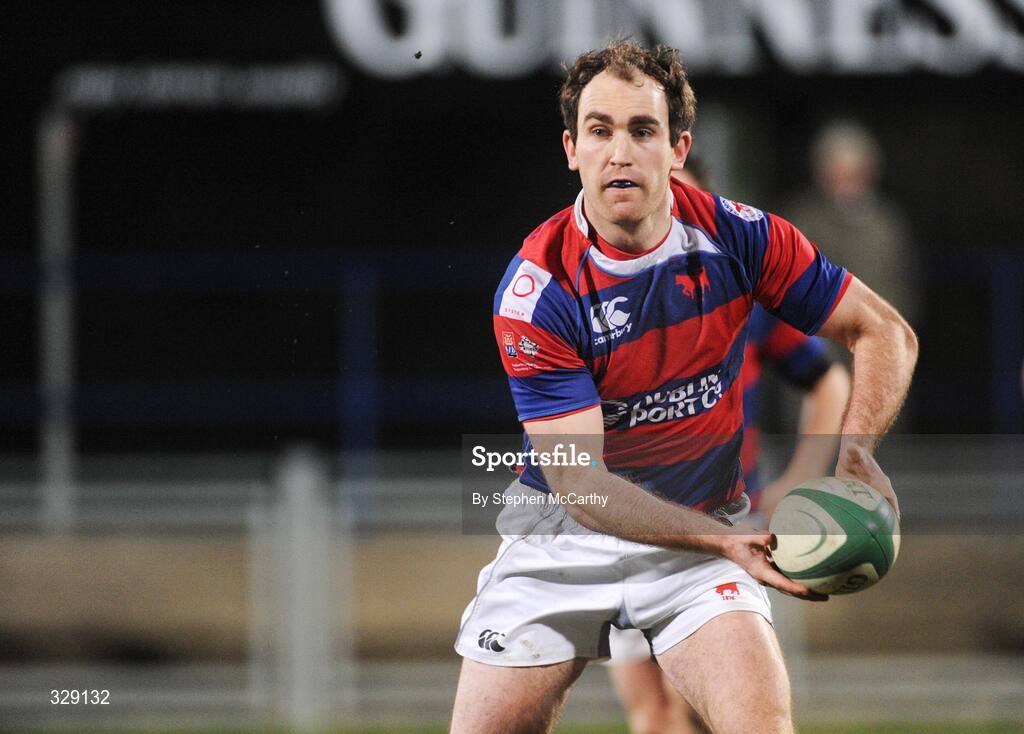 21 November 2008; Phil Howard, Clontarf. Leinster Senior League Cup Final, Clontarf v Lansdowne, Donnybrook Stadium, Dublin. Picture credit: Stephen McCarthy / SPORTSFILE