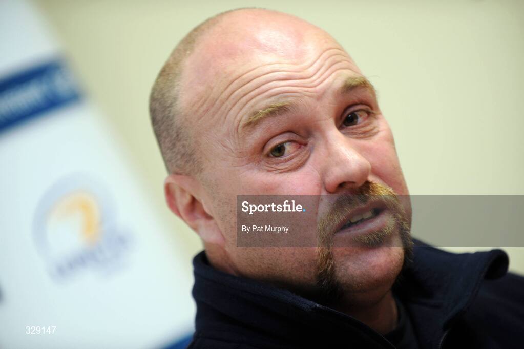 26 November 2008; Leinster defence coach Kurt McQuilkin during a press conference ahead of their Magners League fixture against Newport Gwent Dragons. David Lloyd Riverview, Clonskeagh, Dublin. Picture credit: Pat Murphy / SPORTSFILE