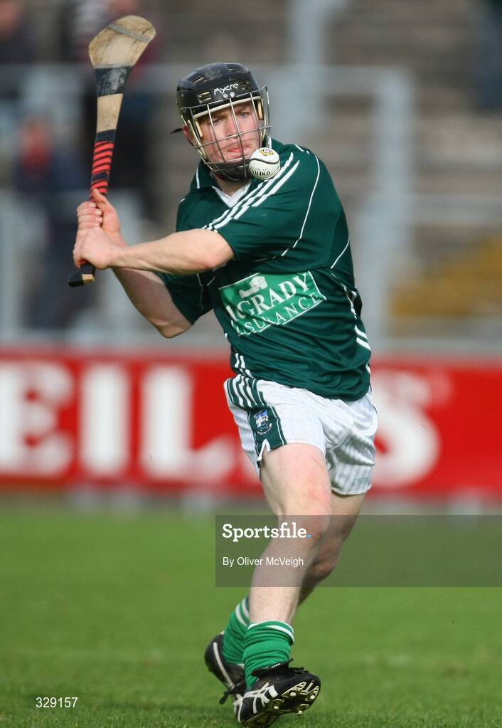12 October 2008; Eoin Clarke, Ballygalget John Mitchels. AIB Ulster Club Senior Hurling Championship Semi-Final, Ballygalget John Mitchels v Keady Lamh Dhearg, Casement Park, Belfast, Co. Antrim. Picture credit: Oliver McVeigh / SPORTSFILE