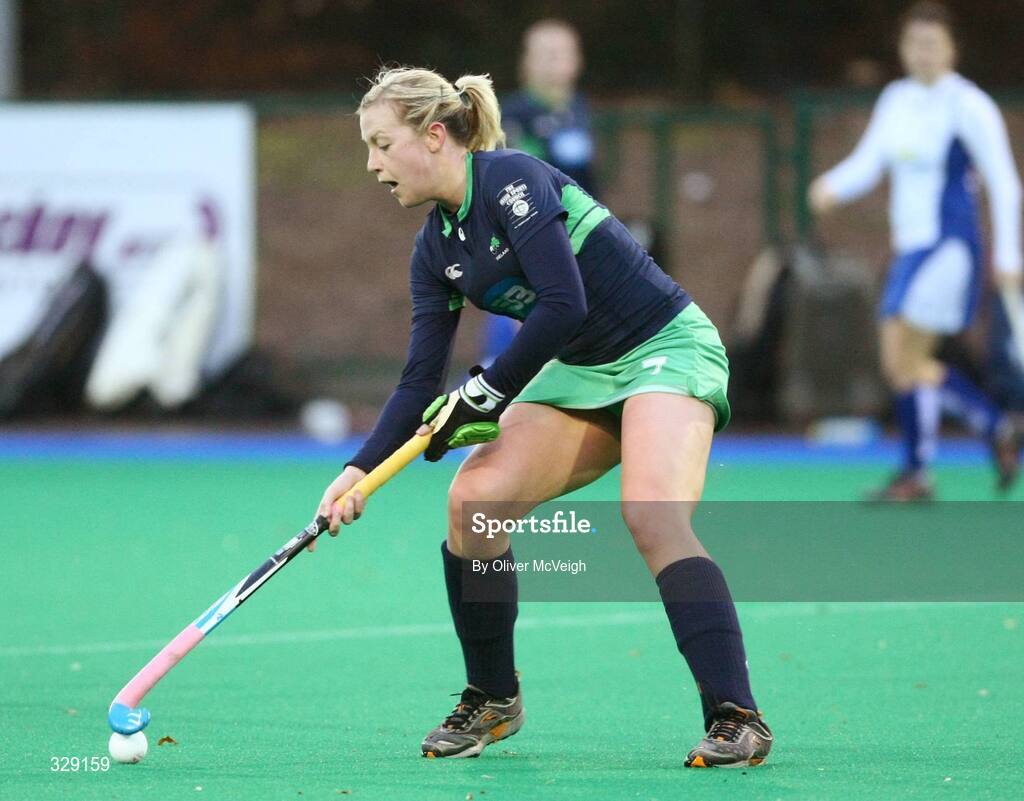 22 November 2008; Emma Clarke, Ireland. Guinness Autumn Internationals, Women's International, Ireland v Scotland, Banbridge Hockey Club, Banbridge, Co. Down. Picture credit: Oliver McVeigh / SPORTSFILE