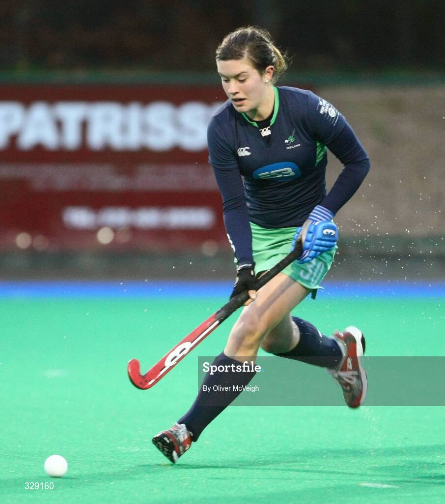 22 November 2008; Michelle Harvey, Ireland. Guinness Autumn Internationals, Women's International, Ireland v Scotland, Banbridge Hockey Club, Banbridge, Co. Down. Picture credit: Oliver McVeigh / SPORTSFILE