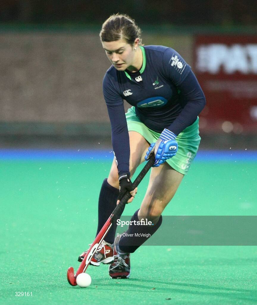 22 November 2008; Michelle Harvey, Ireland. Guinness Autumn Internationals, Women's International, Ireland v Scotland, Banbridge Hockey Club, Banbridge, Co. Down. Picture credit: Oliver McVeigh / SPORTSFILE