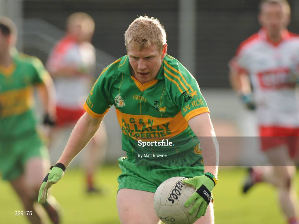 23 November 2008; Niall Derby, Rhode. AIB Leinster Senior Club Football Championship Semi-Final, Eire Og v Rhode, Dr. Cullen Park, Carlow. Picture credit: Matt Browne / SPORTSFILE