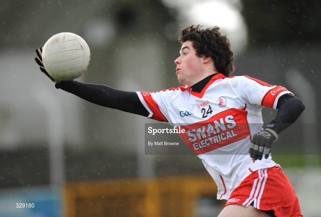 23 November 2008; Cormac Mullins, Eire Og. AIB Leinster Senior Club Football Championship Semi-Final, Eire Og v Rhode, Dr. Cullen Park, Carlow. Picture credit: Matt Browne / SPORTSFILE