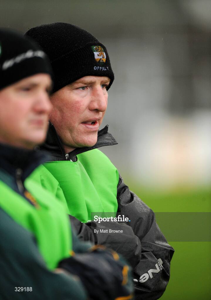 23 November 2008; Tom Coffey, Rhode manager. AIB Leinster Senior Club Football Championship Semi-Final, Eire Og v Rhode, Dr. Cullen Park, Carlow. Picture credit: Matt Browne / SPORTSFILE