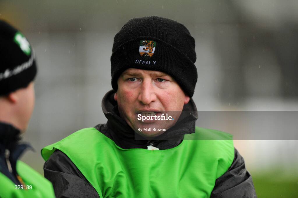 23 November 2008; Tom Coffey, Rhode manager. AIB Leinster Senior Club Football Championship Semi-Final, Eire Og v Rhode, Dr. Cullen Park, Carlow. Picture credit: Matt Browne / SPORTSFILE