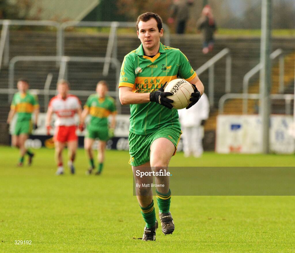 23 November 2008; Eoghan Byrne, Rhode. AIB Leinster Senior Club Football Championship Semi-Final, Eire Og v Rhode, Dr. Cullen Park, Carlow. Picture credit: Matt Browne / SPORTSFILE