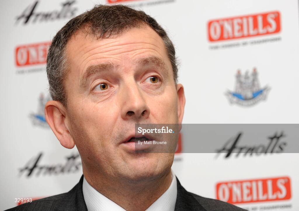 26 November 2008; Dublin County Board Chief Executive John Costello, during a press conference. Parnell Park, Dublin. Picture credit: Matt Browne / SPORTSFILE