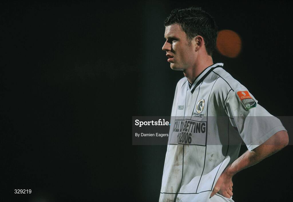 15 November 2008; Ciaran Kilduff, Kildare County. eircom League First Division, Kildare County v Dundalk, Station Road, Kildare. Picture credit: Damien Eagers / SPORTSFILE