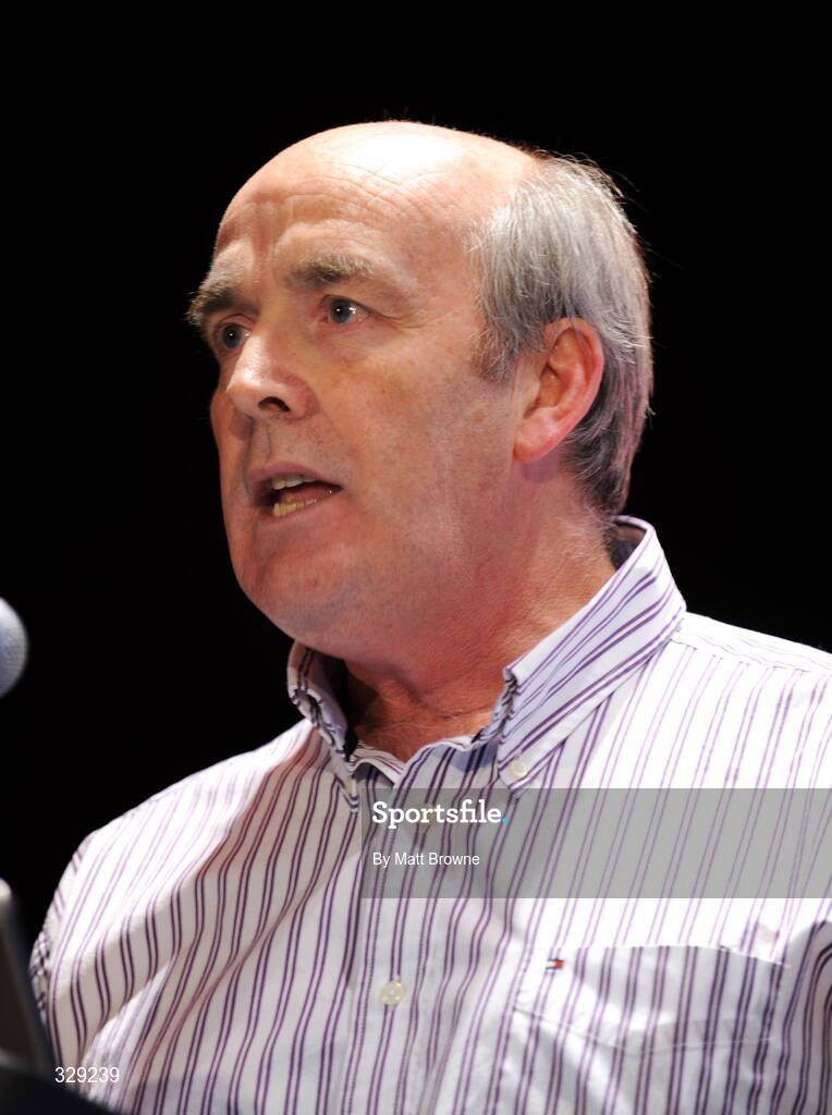 28 November 2008; Paul O'Kelly, former Offaly football coach, spekinf during the GAA Games Development Conference 2008. Croke Park, Dublin. Picture credit: Matt Browne / SPORTSFILE