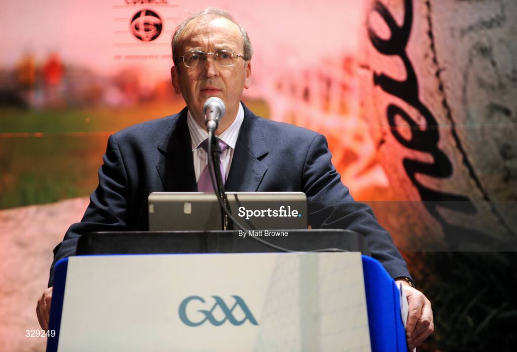 28 November 2008; Paudie Butler, National Hurling Development Coordinator, speaking during the GAA Games Development Conference 2008. Croke Park, Dublin. Picture credit: Matt Browne / SPORTSFILE