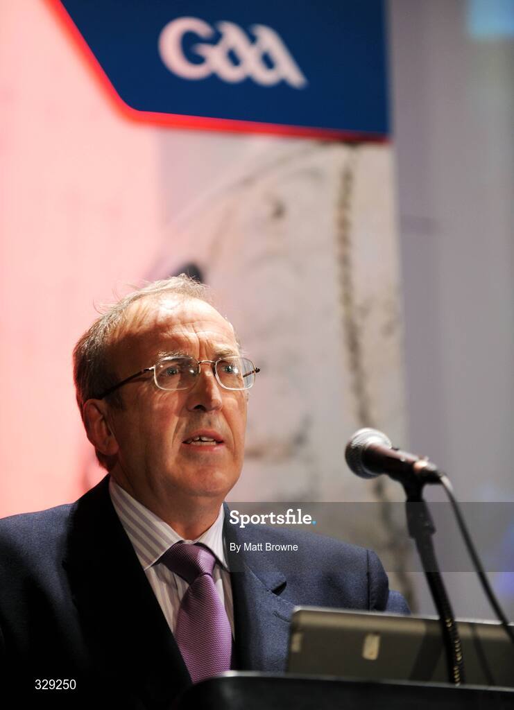 28 November 2008; Paudie Butler, National Hurling Development Coordinator, speaking during the GAA Games Development Conference 2008. Croke Park, Dublin. Picture credit: Matt Browne / SPORTSFILE