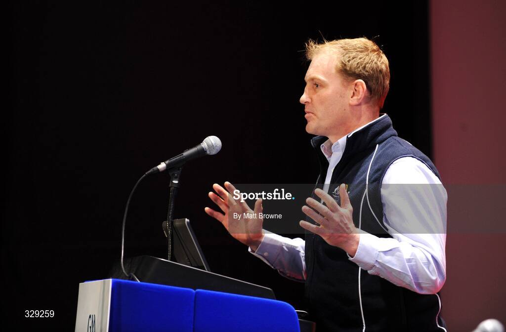28 November 2008; Richard Shuttleworth, Australian Institute of Sport, at the GAA Games Development Conference 2008. Croke Park, Dublin. Picture credit: Matt Browne / SPORTSFILE