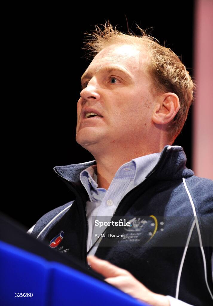 28 November 2008; Richard Shuttleworth, Australian Institute of Sport, at the GAA Games Development Conference 2008. Croke Park, Dublin. Picture credit: Matt Browne / SPORTSFILE