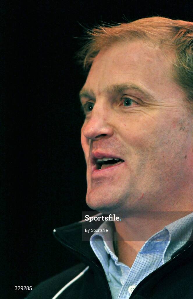 29 November 2008; Richard Shuttleworth, Australian Institute of Sport, speaking at the GAA Games Development Conference 2008. Croke Park, Dublin. Photo by Sportsfile