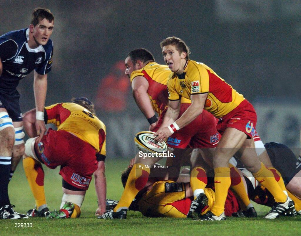 29 November 2008; Wayne Evans, Newport Gwent Dragons. Magners League, Leinster v Newport Gwent Dragons, RDS, Dublin. Picture credit: Matt Browne / SPORTSFILE