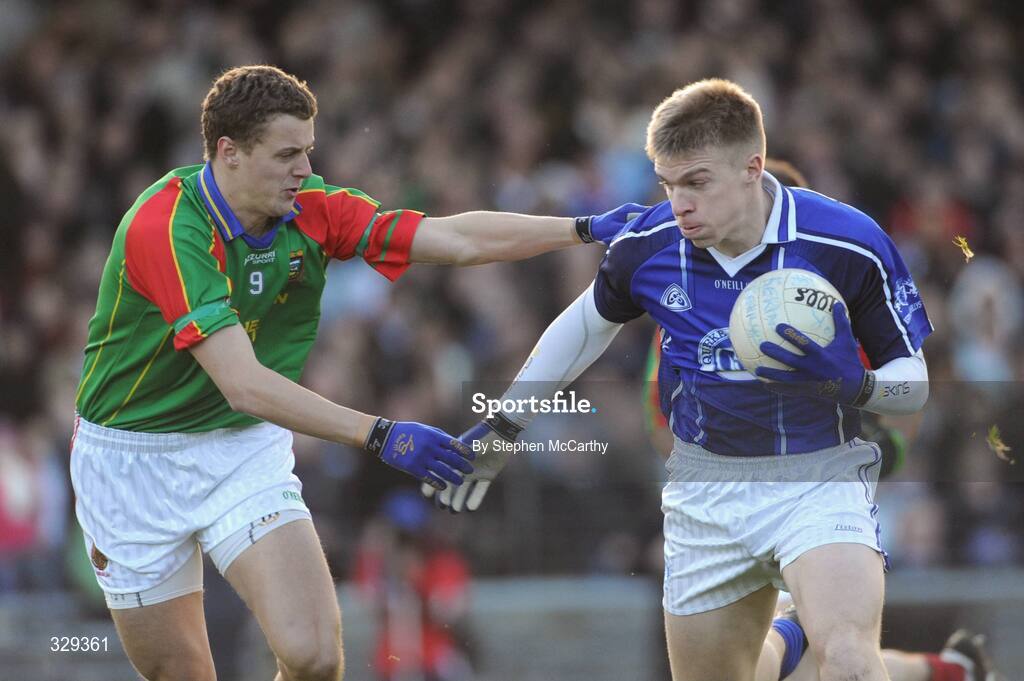 30 November 2008; Tommy Walsh, Kerins O'Rahilly's, in action against Aidan O'Shea, Mid Kerry. Kerry Senior Football Championship Final Replay, Kerins O'Rahilly's v Mid Kerry, Fitzgerald Stadium, Killarney, Co. Kerry. Picture credit: Stephen McCarthy / SPORTSFILE