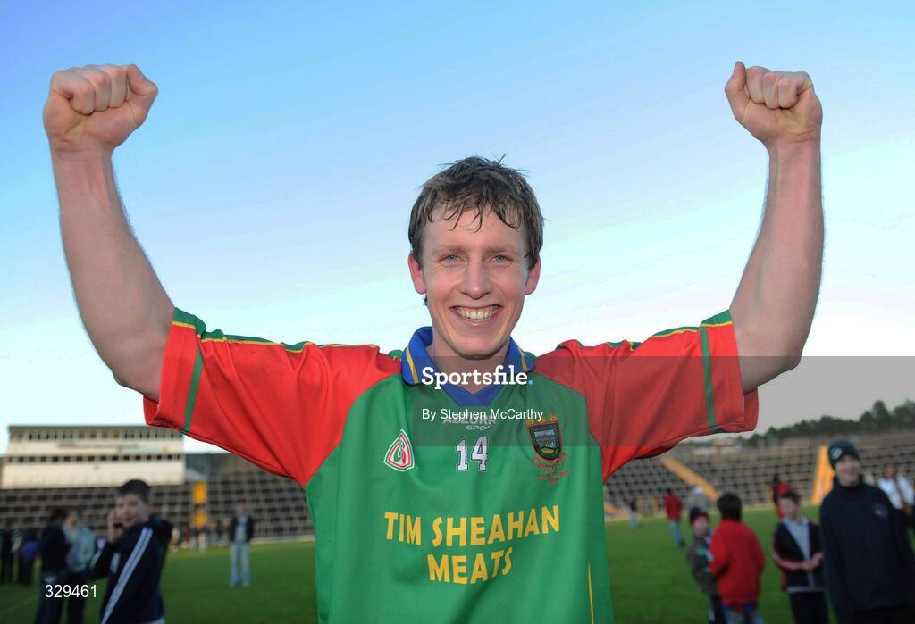 30 November 2008; Donnchadh Walsh, Mid Kerry, celebrates after the game. Kerry Senior Football Championship Final Replay, Kerins O'Rahilly's v Mid Kerry, Fitzgerald Stadium, Killarney, Co. Kerry. Picture credit: Stephen McCarthy / SPORTSFILE