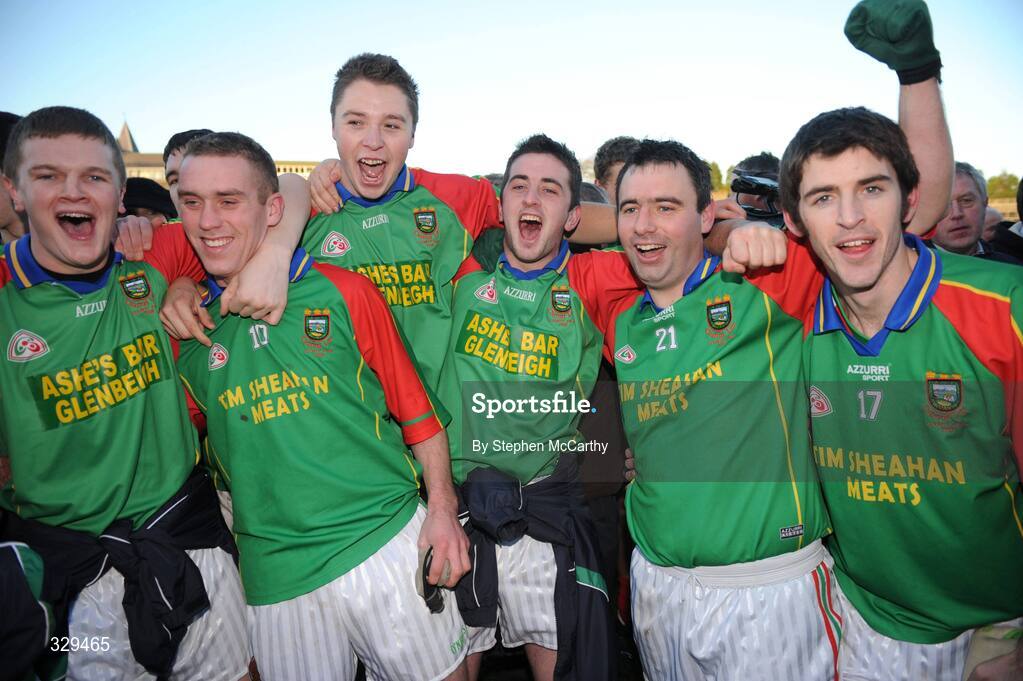 30 November 2008; Mid Kerry players celebrate their victory. Kerry Senior Football Championship Final Replay, Kerins O'Rahilly's v Mid Kerry, Fitzgerald Stadium, Killarney, Co. Kerry. Picture credit: Stephen McCarthy / SPORTSFILE