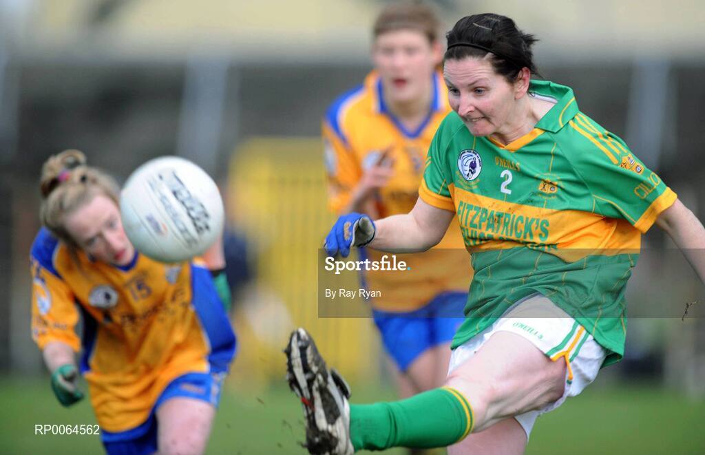 29 November 2008; Linda Russell, Kilmihil. VHI Healthcare All-Ireland Ladies Junior Club Football Championship Final, Kilmihil, Clare, v Knockmore, Mayo. Tuam Stadium, Tuam, Co. Galway. Picture credit: Ray Ryan / SPORTSFILE