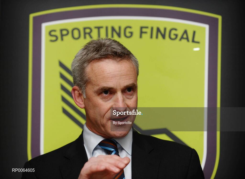 1 December 2008; Vincent Wall, Head of Communications Dublin Airport Authority, speaking at the launch of Sporting Fingal's Third-Level Scholarship scheme. Clarion Hotel, Dublin. Photo by Sportsfile