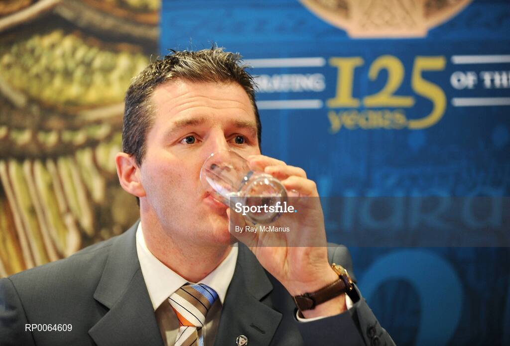 1 December 2008; Jarlath Burns, Chairman of the GAA 125 year Committee, at the launch of the GAA's 125th anniversary Calendar of Events and GAA Season Ticket. Croke Park, Dublin. Picture credit: Ray McManus / SPORTSFILE