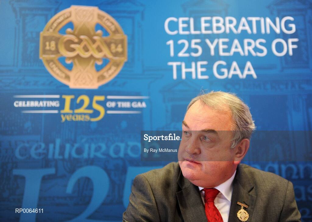 1 December 2008; GAA President Nickey Brennan at the launch of the GAA's 125th anniversary Calendar of Events and GAA Season Ticket. Croke Park, Dublin. Picture credit: Ray McManus / SPORTSFILE