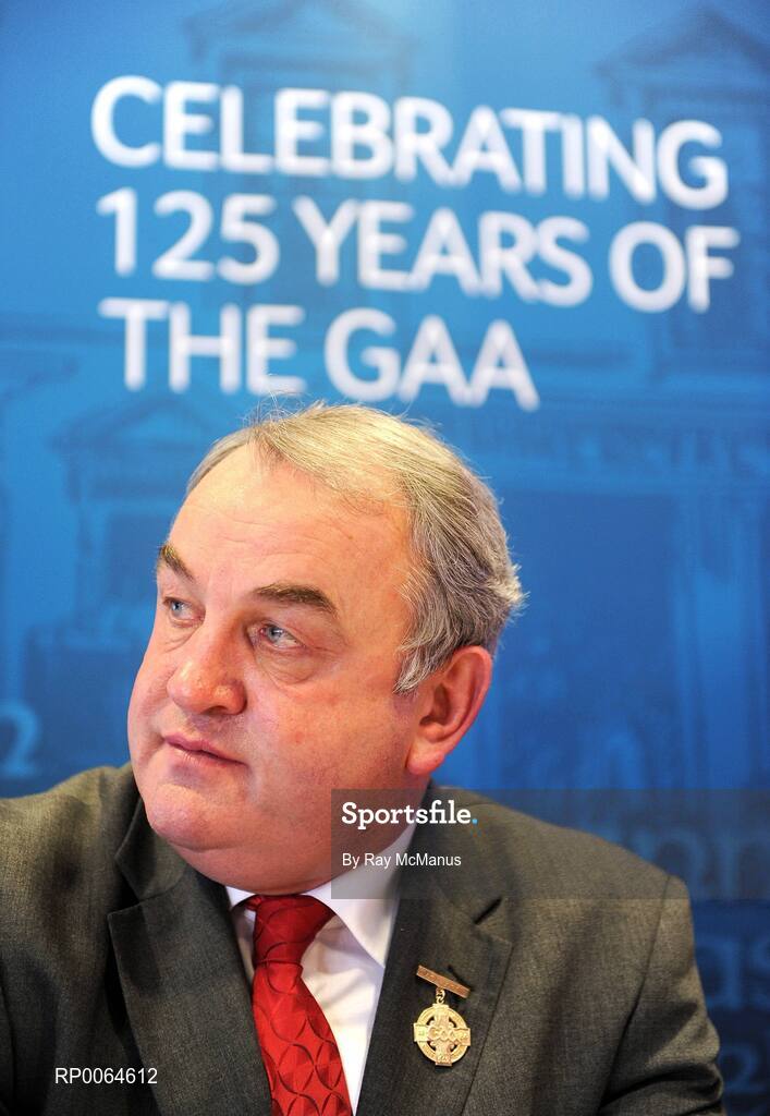 1 December 2008; GAA President Nickey Brennan at the launch of the GAA's 125th anniversary Calendar of Events and GAA Season Ticket. Croke Park, Dublin. Picture credit: Ray McManus / SPORTSFILE