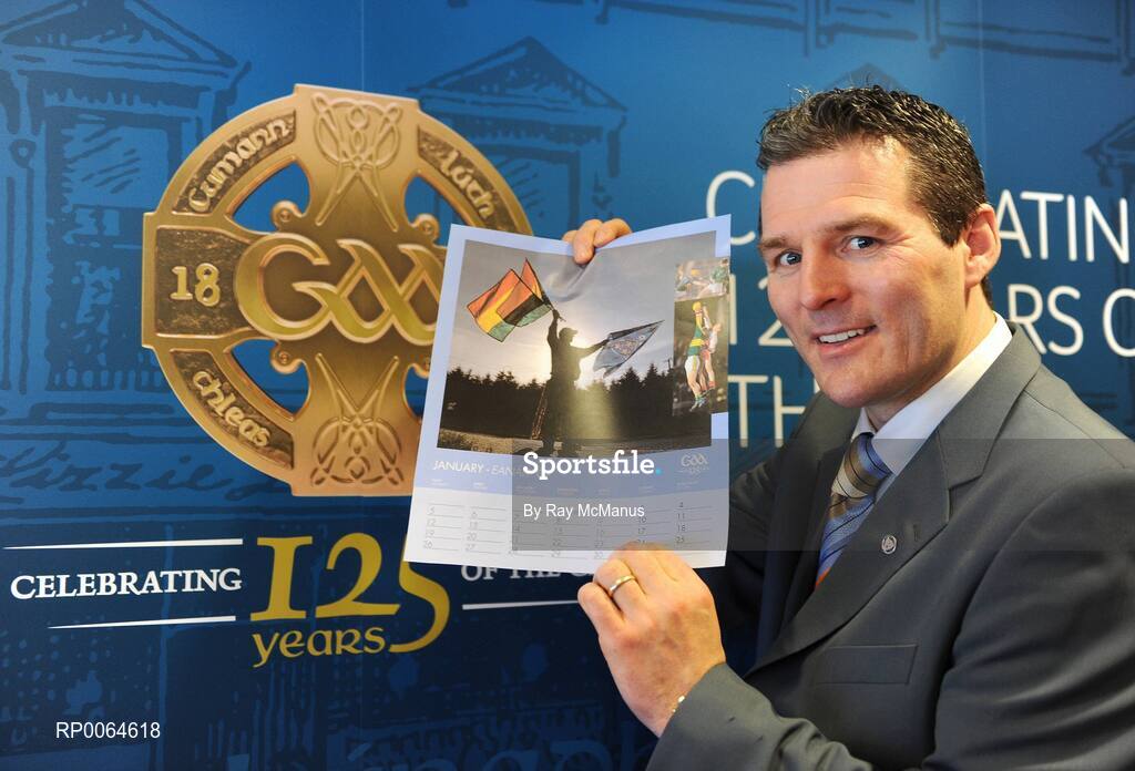 1 December 2008; Jarlath Burns, Chairman of the GAA 125 year Committee, at the launch of the GAA's 125th anniversary Calendar of Events and GAA Season Ticket. Croke Park, Dublin. Picture credit: Ray McManus / SPORTSFILE