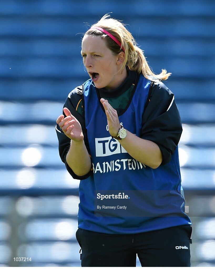 3 August 2015; Meath manager Jenny Rispin. TG4 Ladies Football All-Ireland Senior Championship, Qualifier Round 2, Cork v Meath. Semple Stadium, Thurles, Co. Tipperary. Picture credit: Ramsey Cardy / SPORTSFILE
