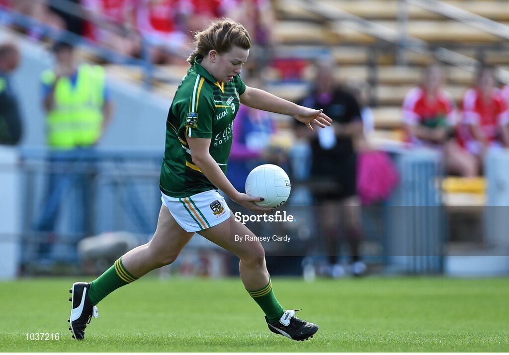 3 August 2015; Niamh Lister, Meath. TG4 Ladies Football All-Ireland Senior Championship, Qualifier Round 2, Cork v Meath. Semple Stadium, Thurles, Co. Tipperary. Picture credit: Ramsey Cardy / SPORTSFILE